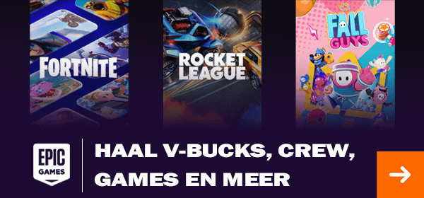 Hol dir V-Bucks, Crew, Spiele und mehr